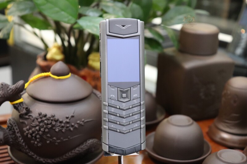 vertu signature s zirconium alligator