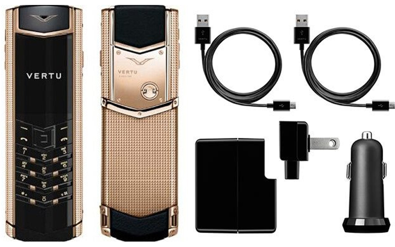 Hướng dẫn sạc điện thoại Vertu Signature chính hãng