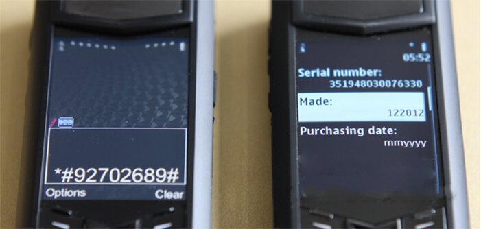 phân biệt vertu xịn và giả