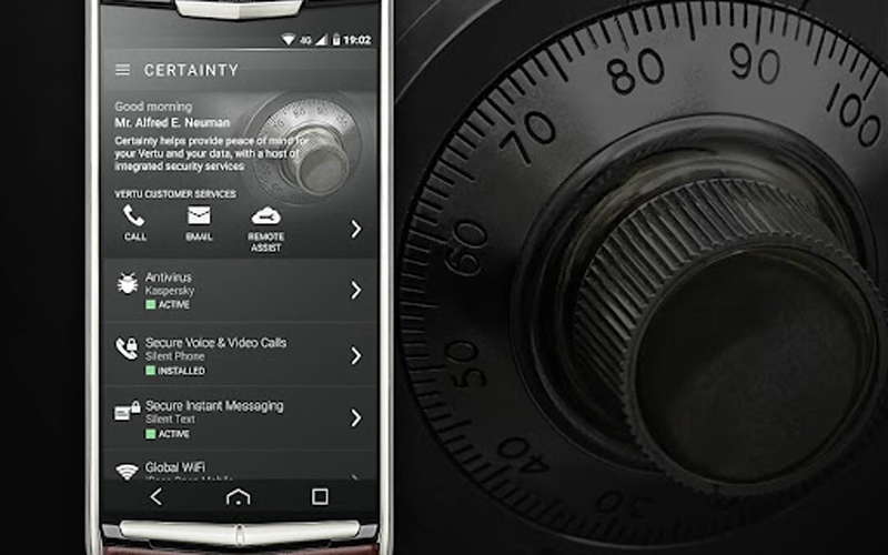 Tính năng bảo mật của Vertu gồm có những gì?