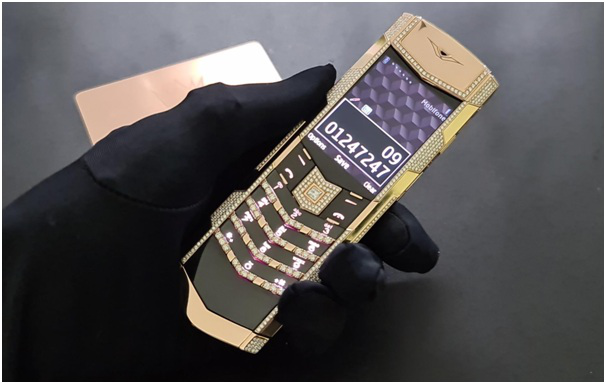 Vertu Signature S Full Gold Diamond 