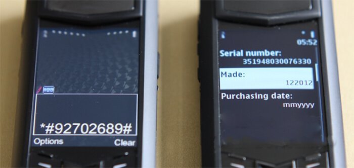  điện thoại Vertu