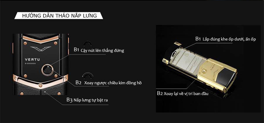 hướng dẫn sử dụng điện thoại vertu