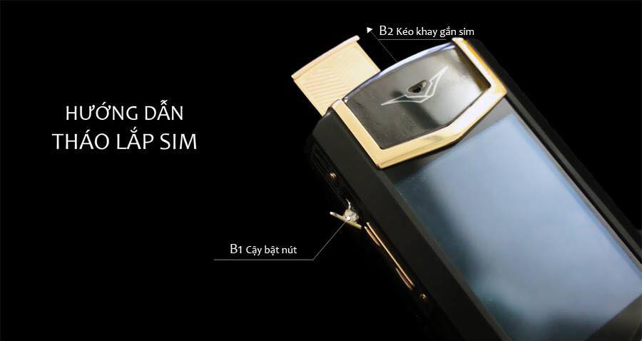 hướng dẫn sử dụng điện thoại vertu